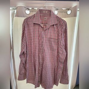 Men's Plaid Peter Millars Dress shirt